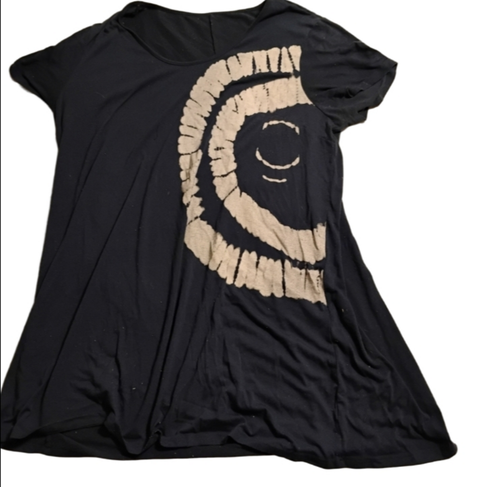 🚨5 For $25🚨2X Navy Blue Tie-Dye Women's Tshirt Dress